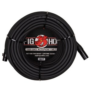 Pig Hog Tour Grade Mic Cable 100 ft.